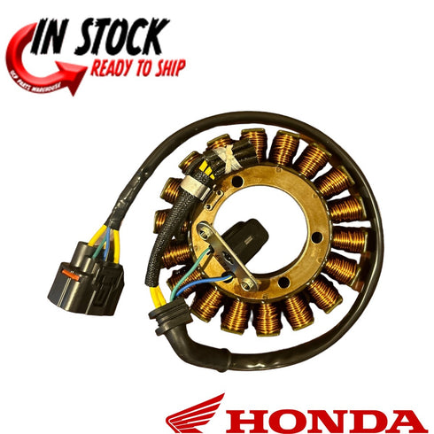 HONDA STATOR MAGNETO W PICKUP COIL 2009-2013 MUV700 BIG RED OEM 31120-HL1-A02